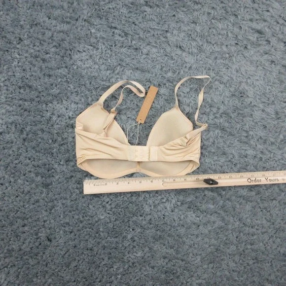 Skims Weightless Scoop Bra Womens 32D Beige Wireless T-Shirt Lightly Lined NWT - Picture 7 of 8
